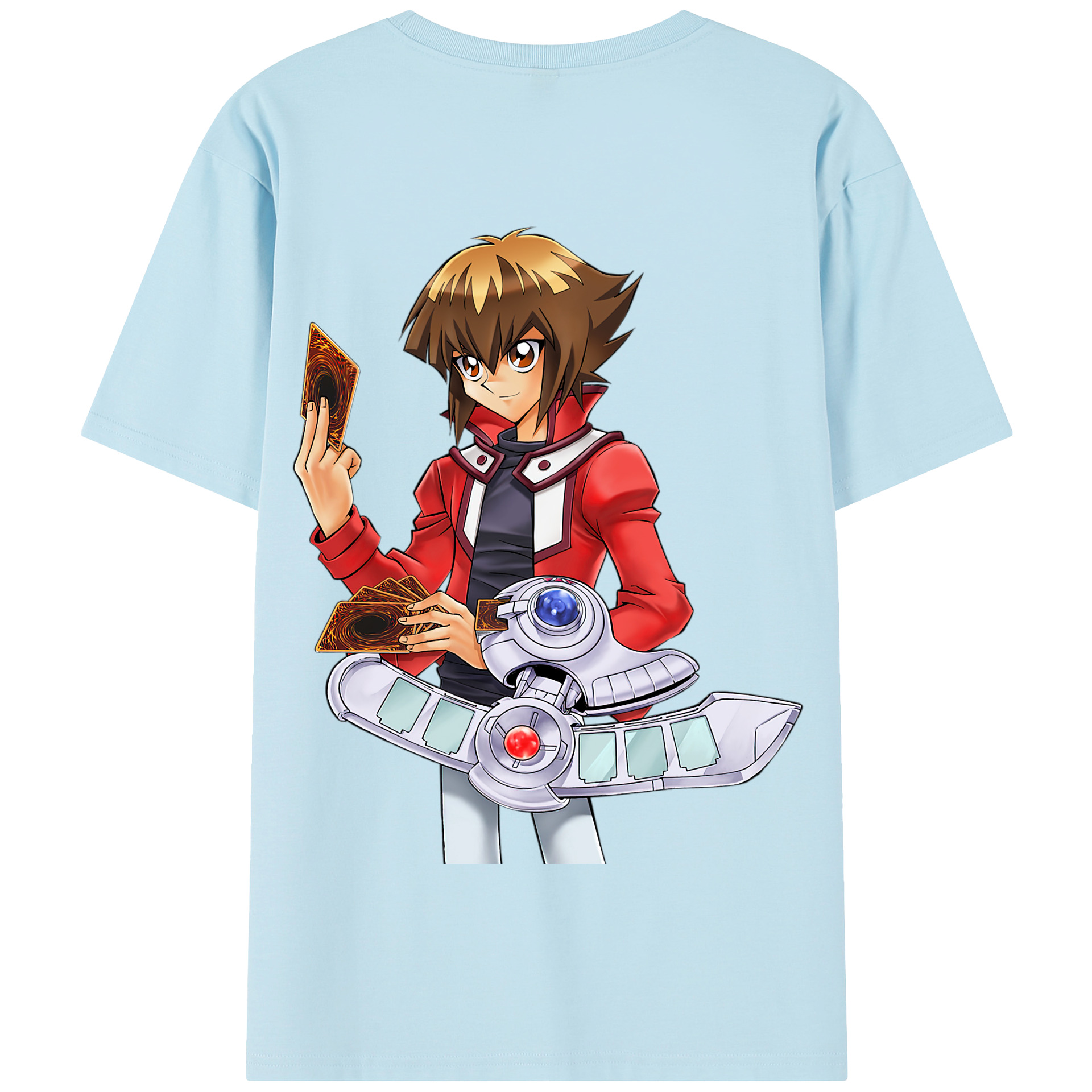 （画像用） 遊☆戯☆王 Yu-Gi-Oh! 綿100％半袖Tシャツ（背面プリント）